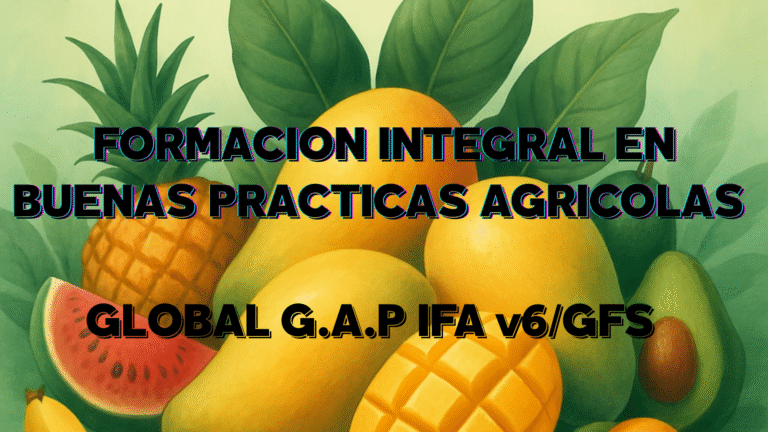 CURSO DE FORMACION EN BUENAS PRACTICAS AGRICOLAS (BPA)